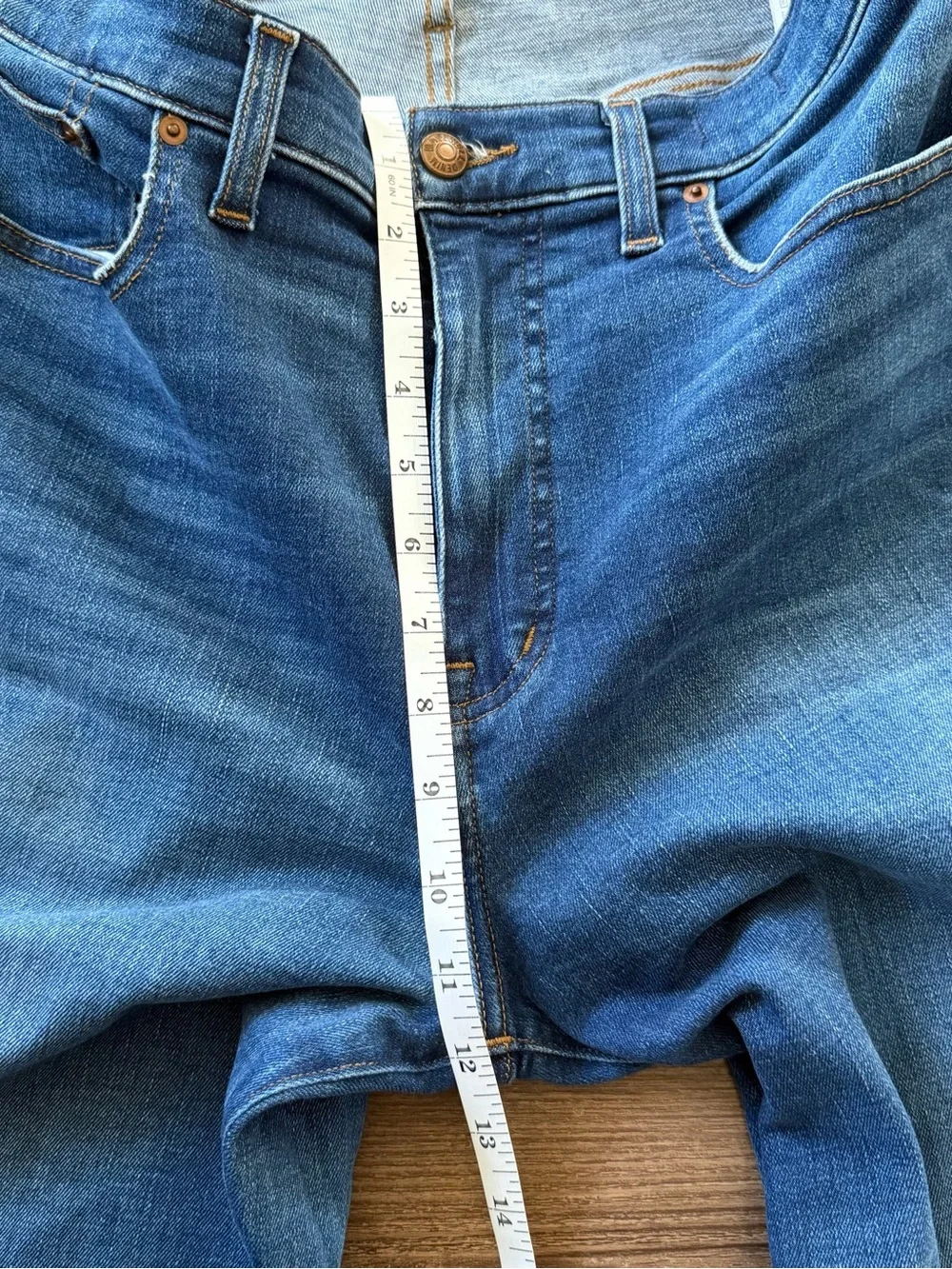 Madewell flared wide